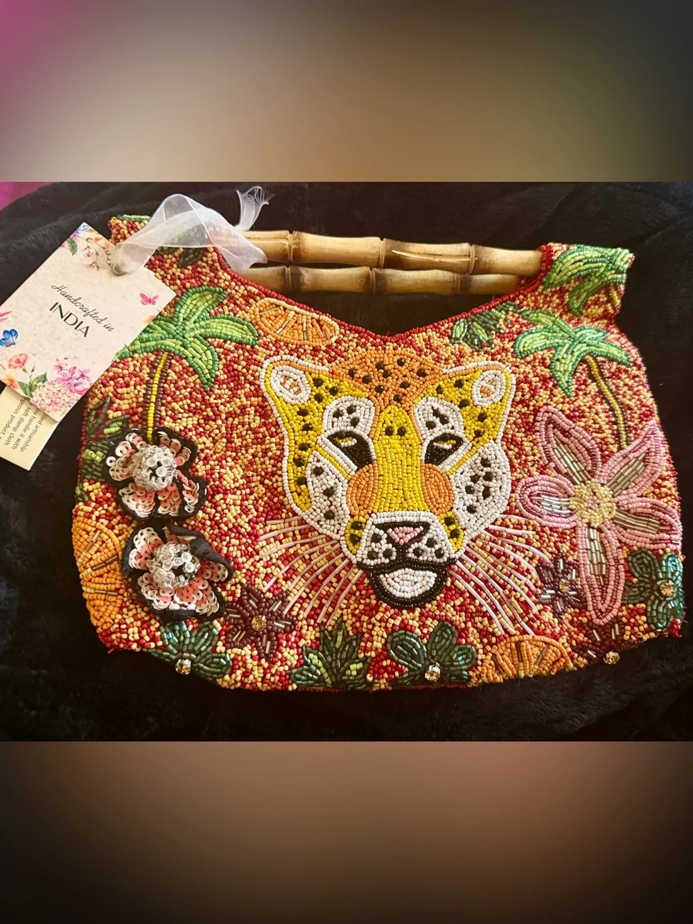 Made in India hand beaded